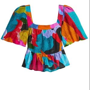 Marie Oliver Kaylee top in jewel